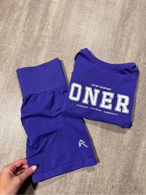 Oner Active Shorts & Baby Tee set